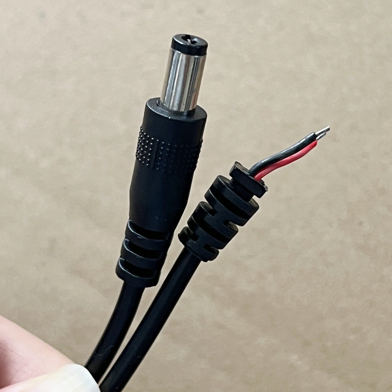 USB Cable with Bayonet Connector, Tin-Plated Tail, Small Appliance Night Light Dc Cable with Card