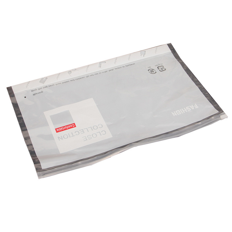 English Bra Packing Bag Leggings Leather Pants Shorts Zipper Bag Children's Clothes T-Shirt Horizontal Pull PE Inner Pants Pocket