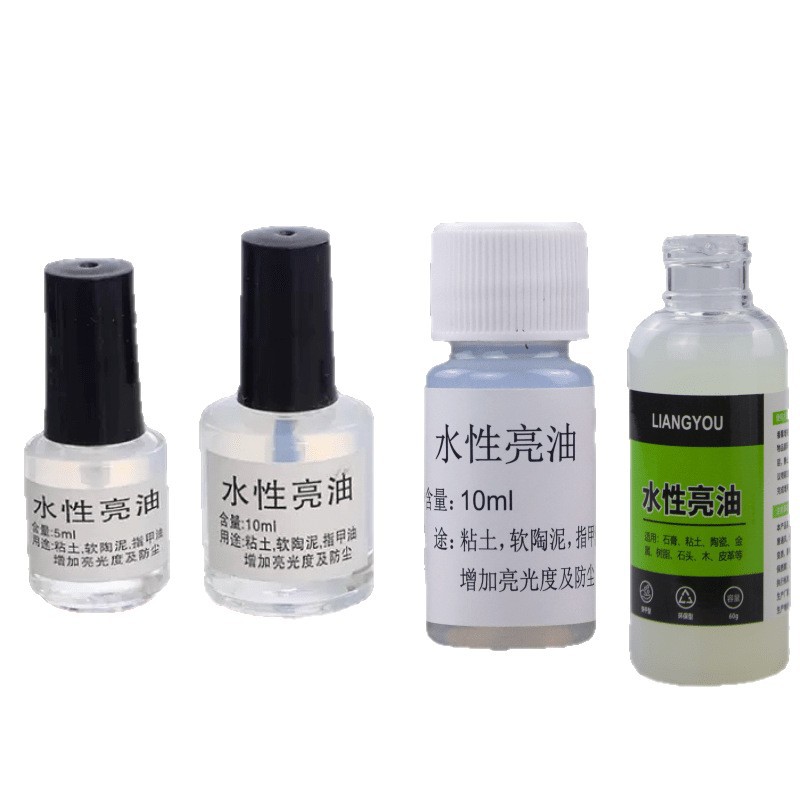 5ml Water-Based Varnish for Intangible Cultural Heritage Mother-Of-Pearl Imitation Burnt Blue, No-Bake Quick-Dry Waterproof Brightening Handmade DIY Jewelry Sealing Layer