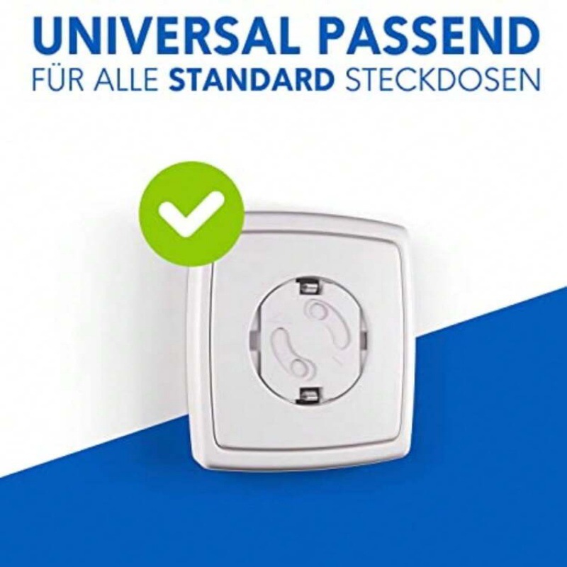 Cross-Border Hot Selling Anti-Electric Shock European Standard Socket Cover Child Safety Protection European Standard Socket Protective Cover Safety Lock