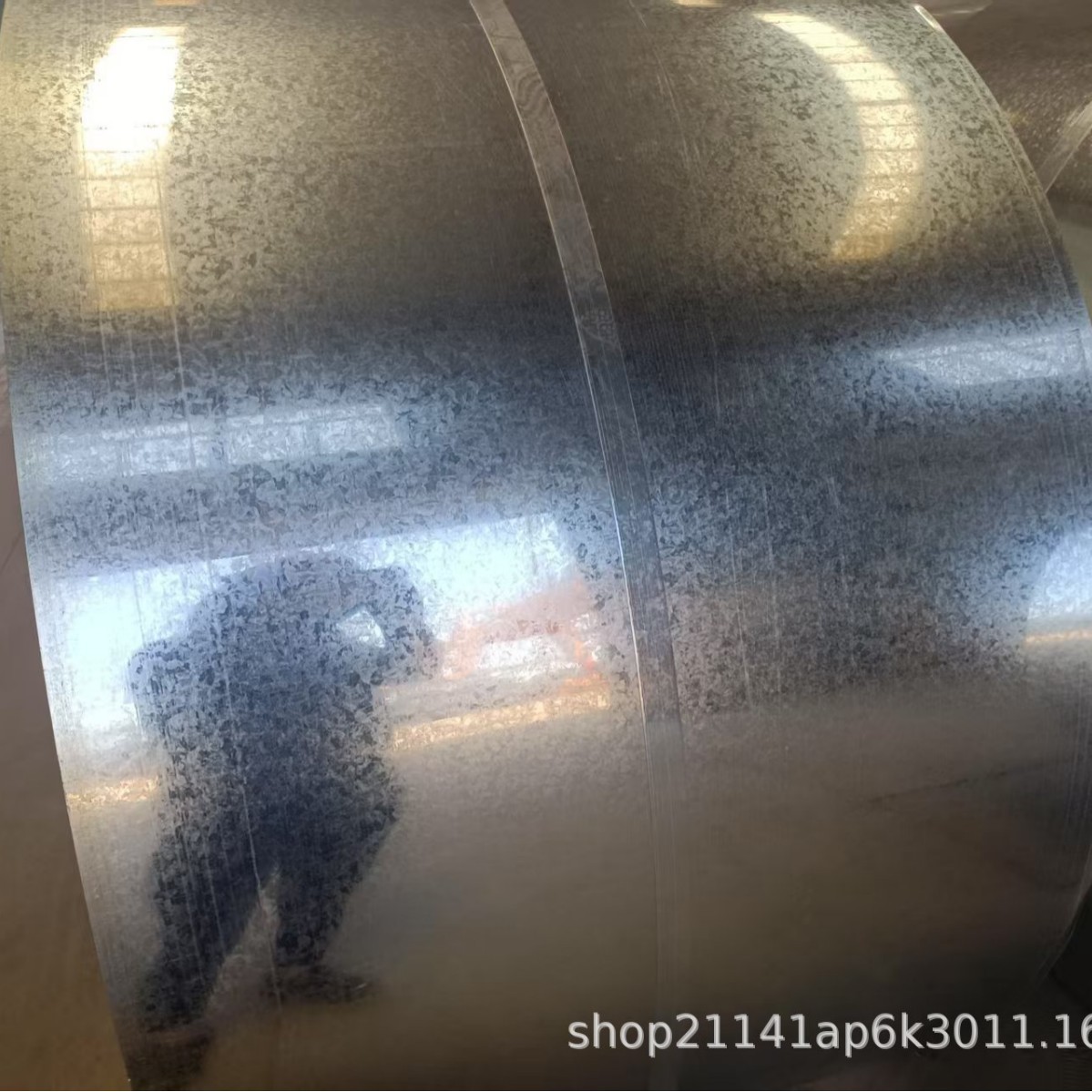 Ventilation Duct Material High-Zinc High-Strength Patterned Galvanized Steel Coil Thickness 0.2-0.33 Non-Patterned Galvanized Steel Coil