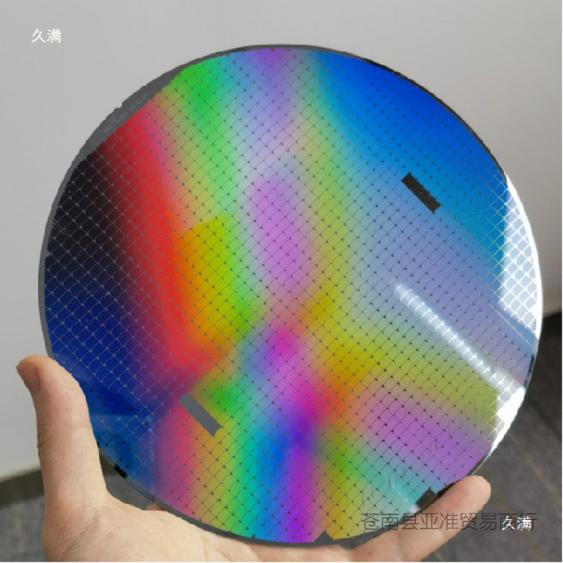 Tsmc Cpu Wafer Wafer Photolithography Integrated Circuit Chip Scrap Silicon Wafer Teaching Test