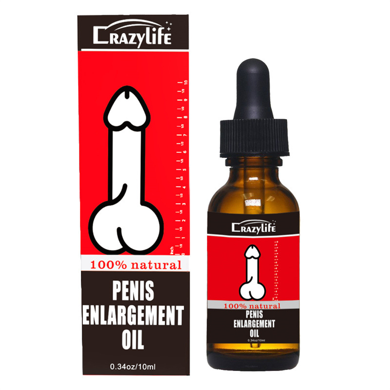 Crazylife Cross-Border Spot Men's Private Parts External Massage Essential Oil 10ml Sex Toys Couple Tume