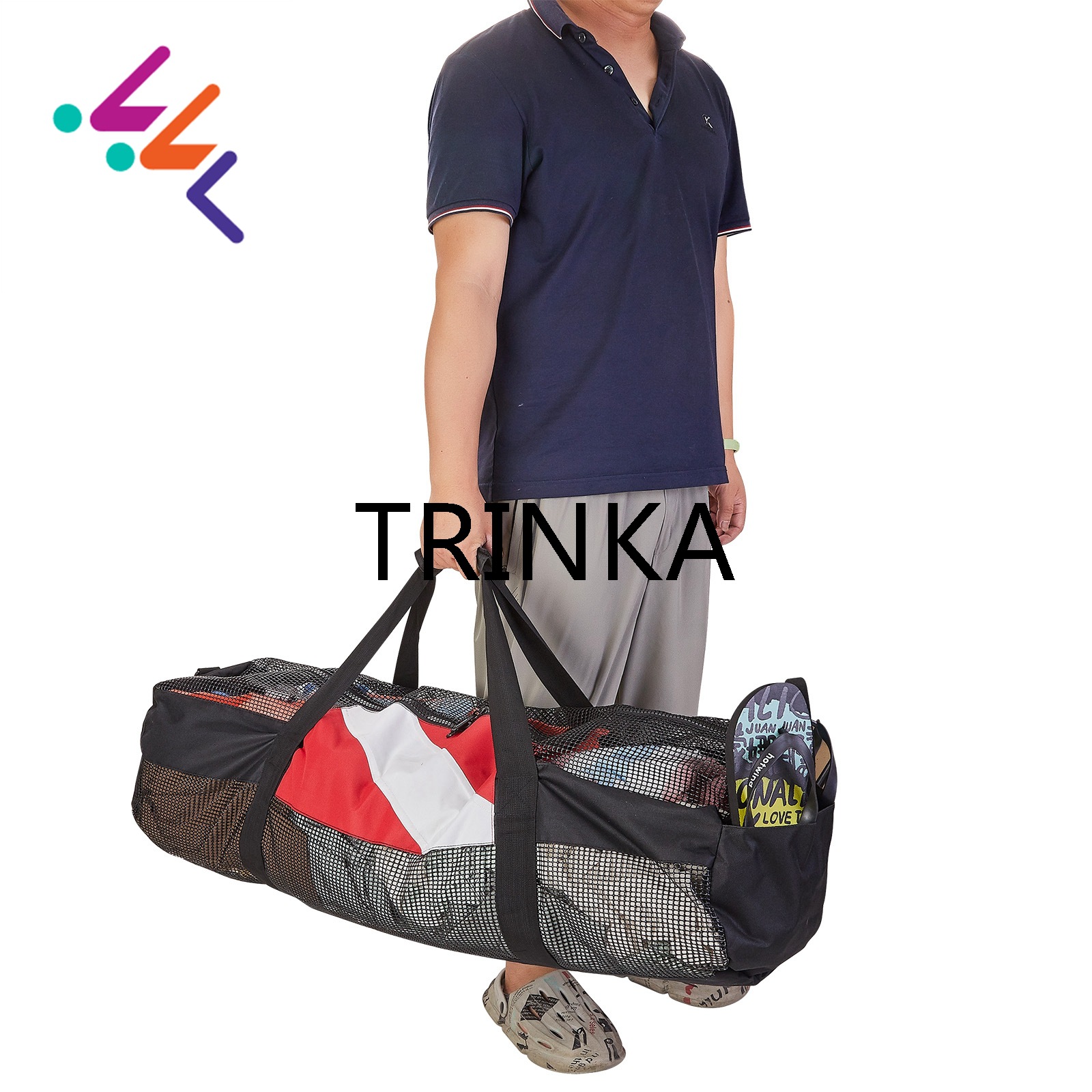 Extra thick diving equipment mesh bag scuba BCD portable equipment storage bag fitness luggage bag