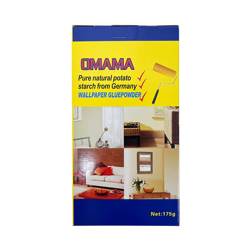 Household Wallpaper Glue Powder Wall Cloth Glutinous Rice Glue Wallpaper Broken Repair Subsidy Wallpaper Glue Powder Base Film Free Glutinous Rice Glue