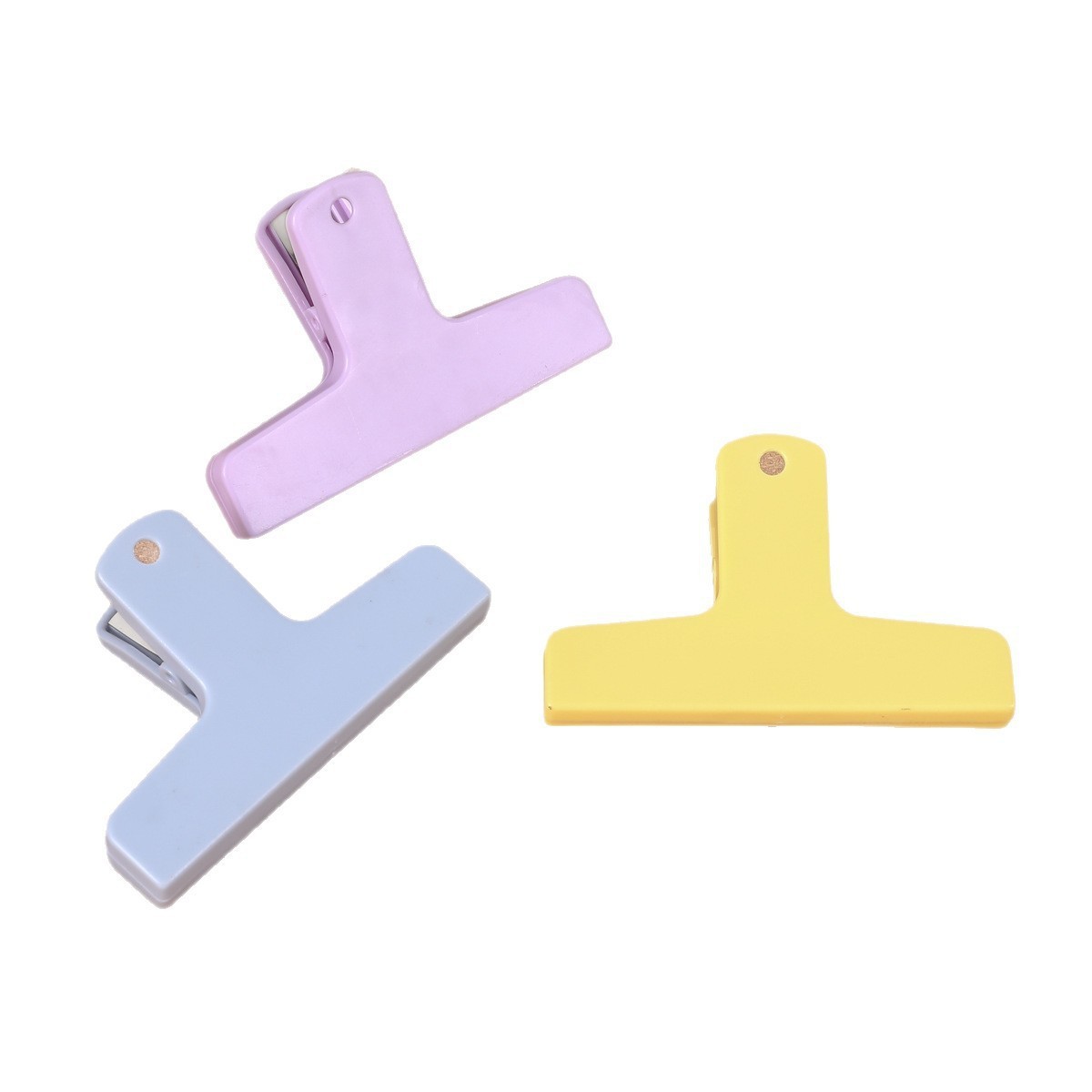 Magnetic Clip in Stock, Colorful Plastic Magnetic Clip, Notebook Clip, Office Receipt, Student Test Paper Folder, Binder Clip