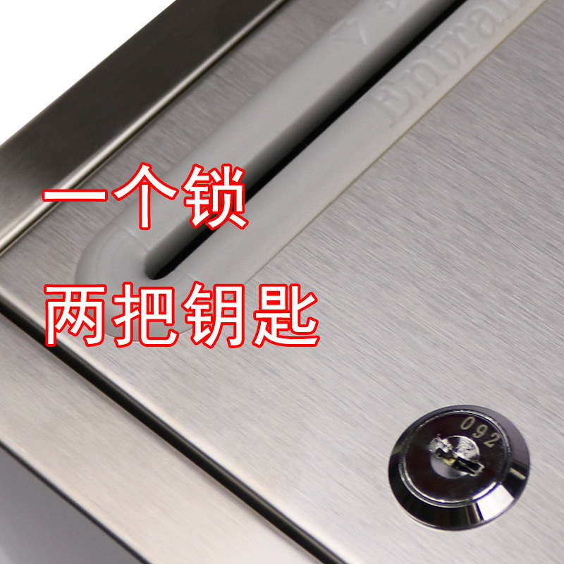 Multifunctional ballot box suggestion box complaint box wall with lock report box European manager letter and newspaper box trumpet