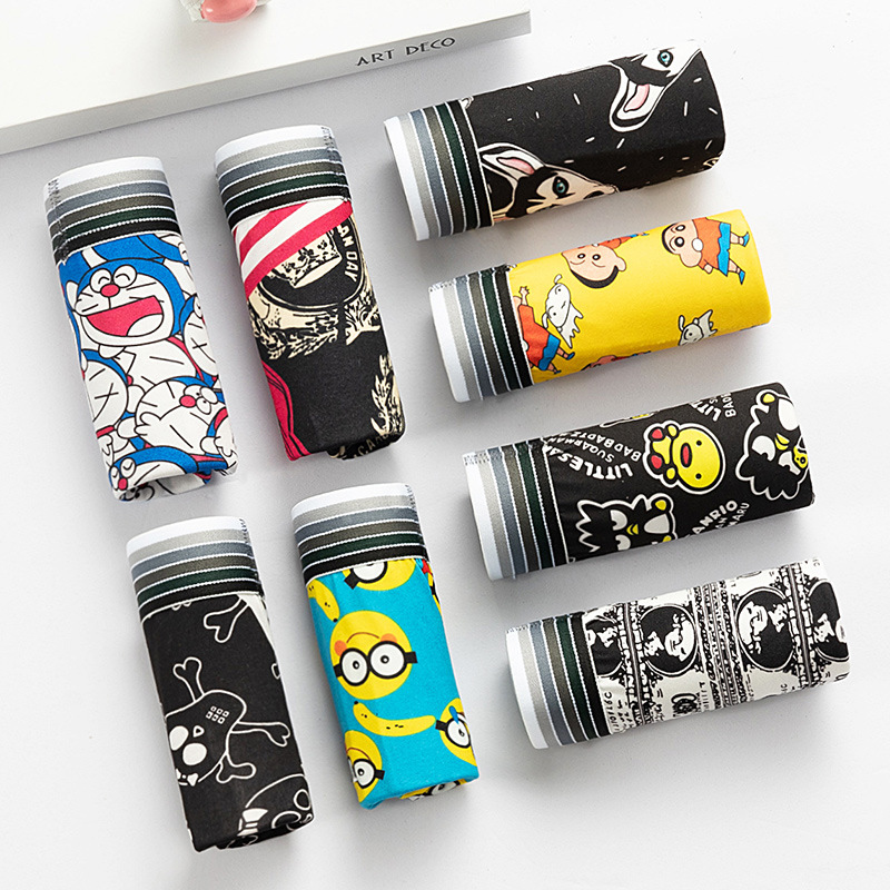 Мужские боксеры для подростков, персонализированные шорты, спортивные боксеры для мальчиков, модные мужские трусы