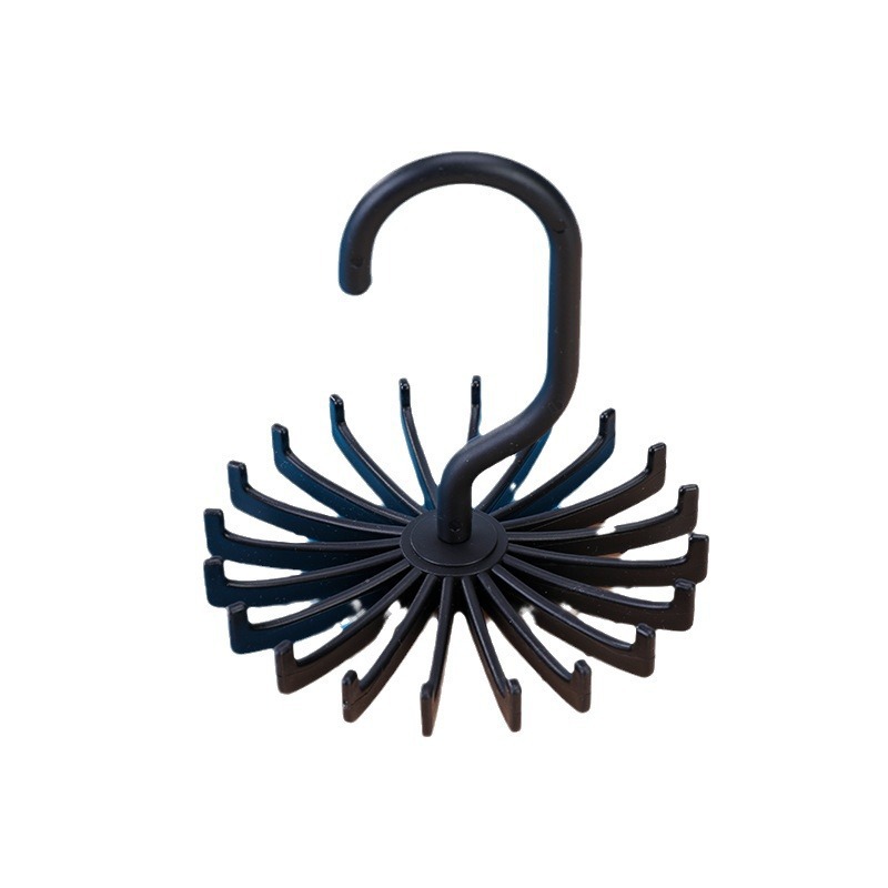 Tie Rack Multifunctional Rotating Jk Bow Tie Rack Small Item Wardrobe Belt Scarf Hook Organizer Belt Rack