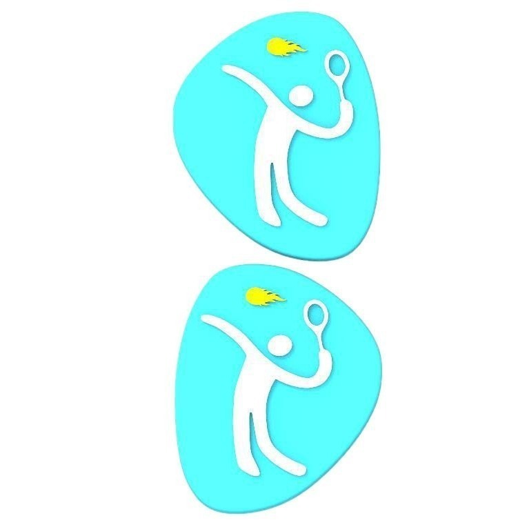 Cross-border e-commerce tennis racket shock absorber new model silicone shock absorber block shock absorber damper factory outlet