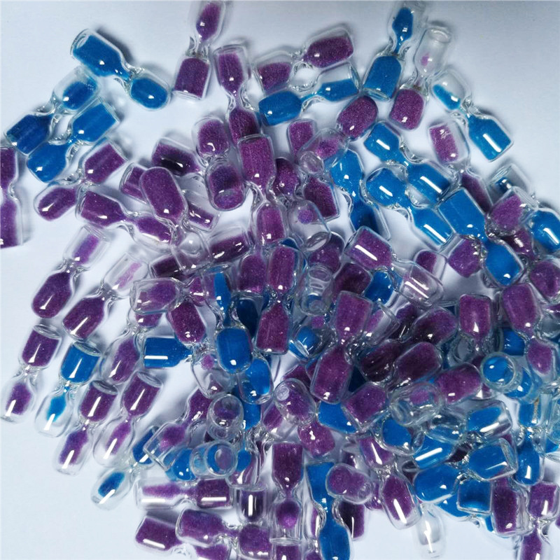 Spot supply colored glass small hourglass mini hourglass cuff links hourglass accessories hourglass wholesale