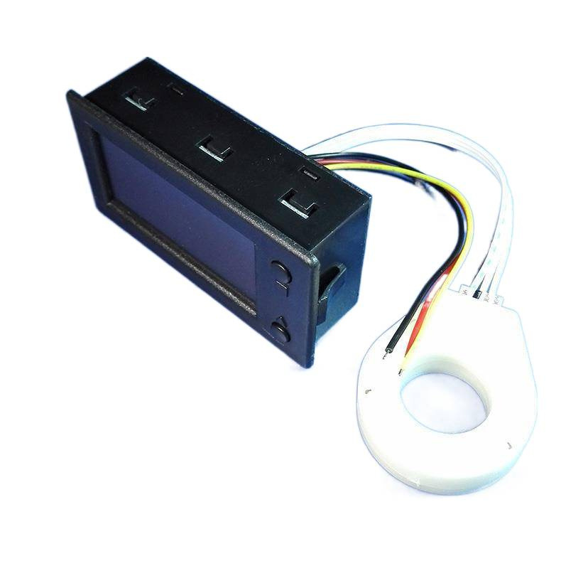 Hall Voltmeter Voltage Current Power Energy Lithium Battery Power Display Electric Vehicle Rv Isolation Bluetooth