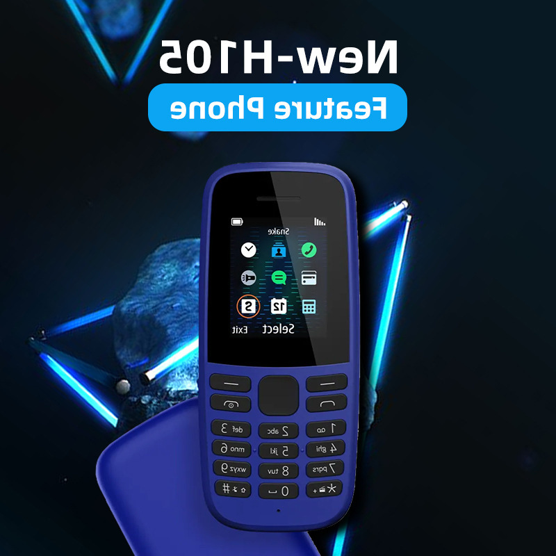 Cross-Border Mobile Phone 105 Elderly Mobile Phone Gsm Dual Card Student Elderly Mobile Phone 2g Button Low Price Small Mobile Phone Factory Direct Sale