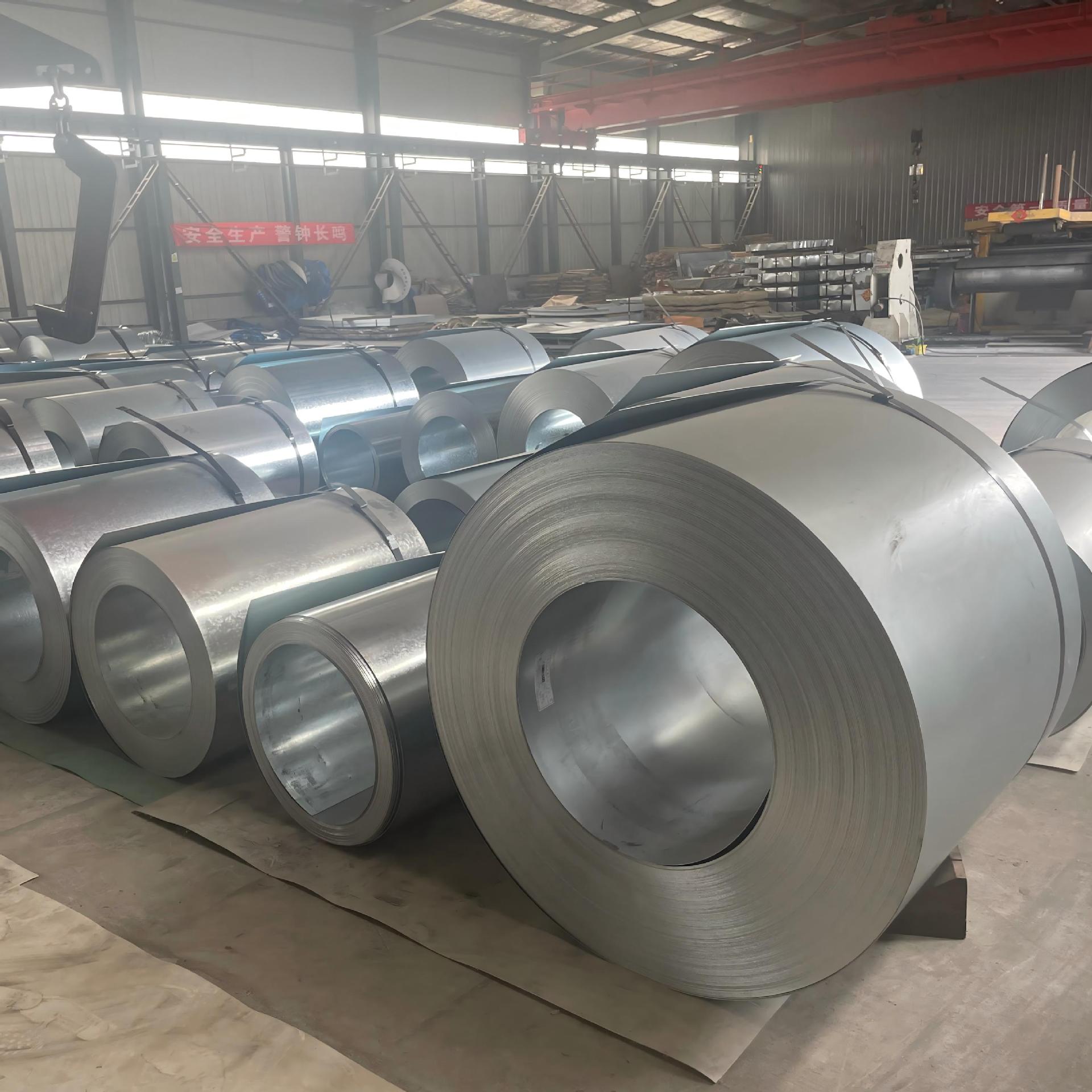 Galvanized Coil 275g Galvanized Coil Slitting Coil Galvanized Sheet Thin White Iron Sheet Coil Zinc-Free Galvanized Iron Sheet in Stock