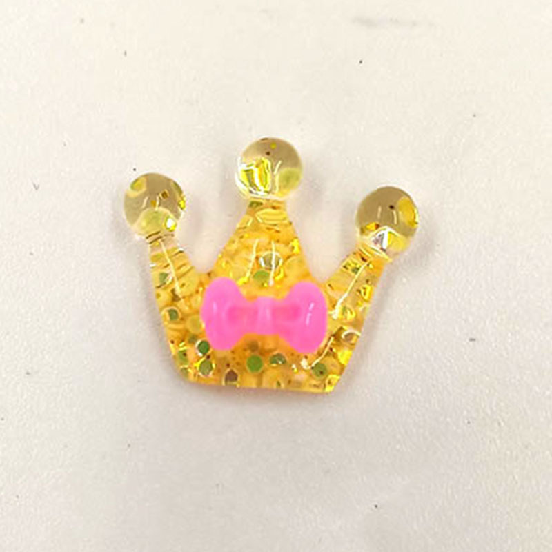 Children's Ring Sequin Accessories Handmade Material Resin Flower Butterfly Fish Hairpin Haircord Decoration Girl Jewelry