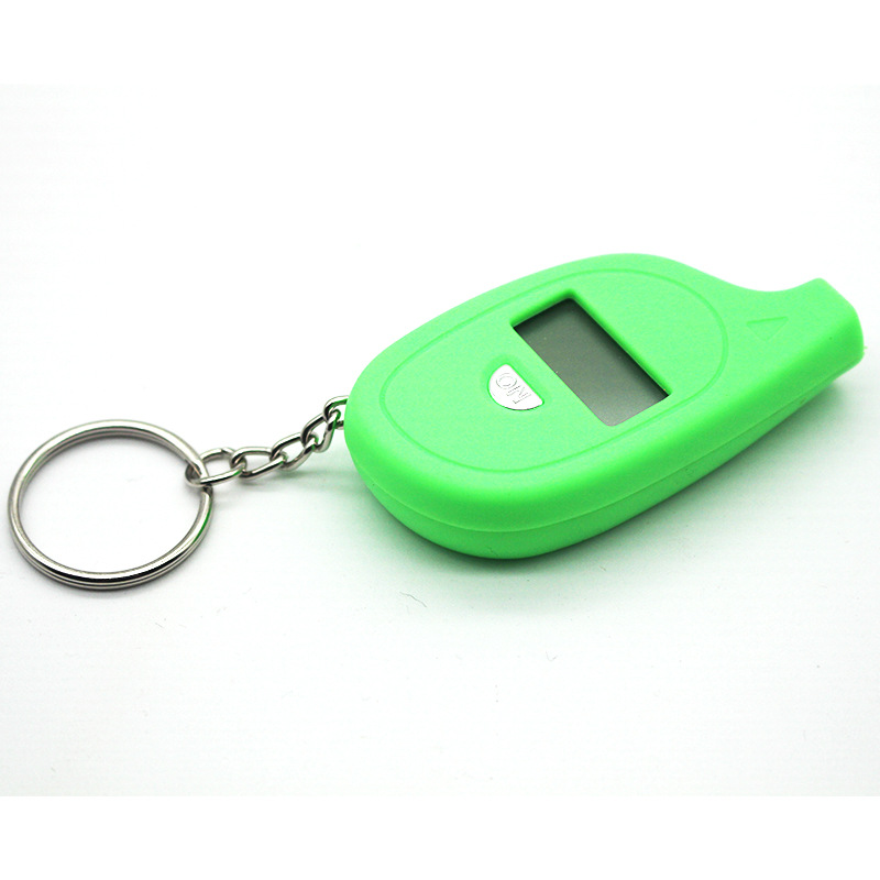 Cross-border hot sale mini tire pressure gauge key chain tire pressure gauge digital tire pressure gauge printable logo mini tire pressure gauge