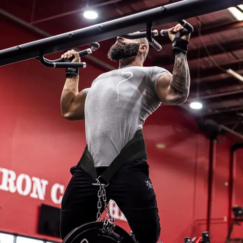 Утяжелительный пояс для фитнеса, защитный пояс для подтягиваний и приседаний