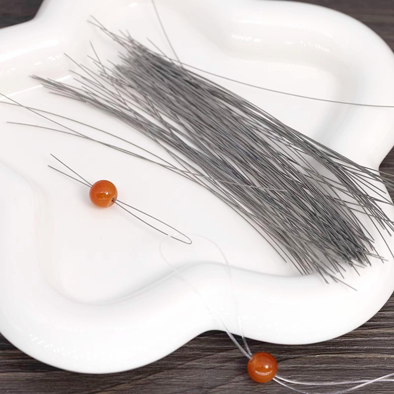 Beads Jewelry Line DIY Beaded Tool Steel Wire Beaded Pin Bracelet Lead Pin Tee Crochet