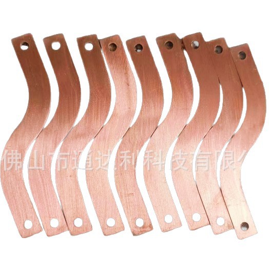 T2 Copper Bar Laser Cutting and Bending Processing, Copper Bar Grounding Processing