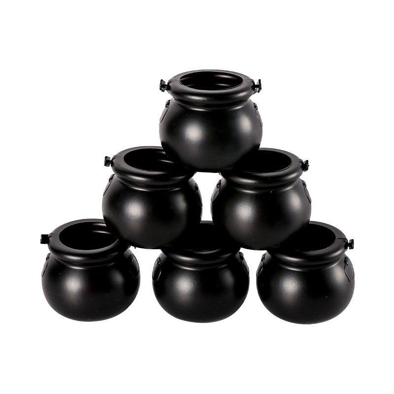 Halloween plastic stove small size ghost festival decoration holiday party pumpkin toy