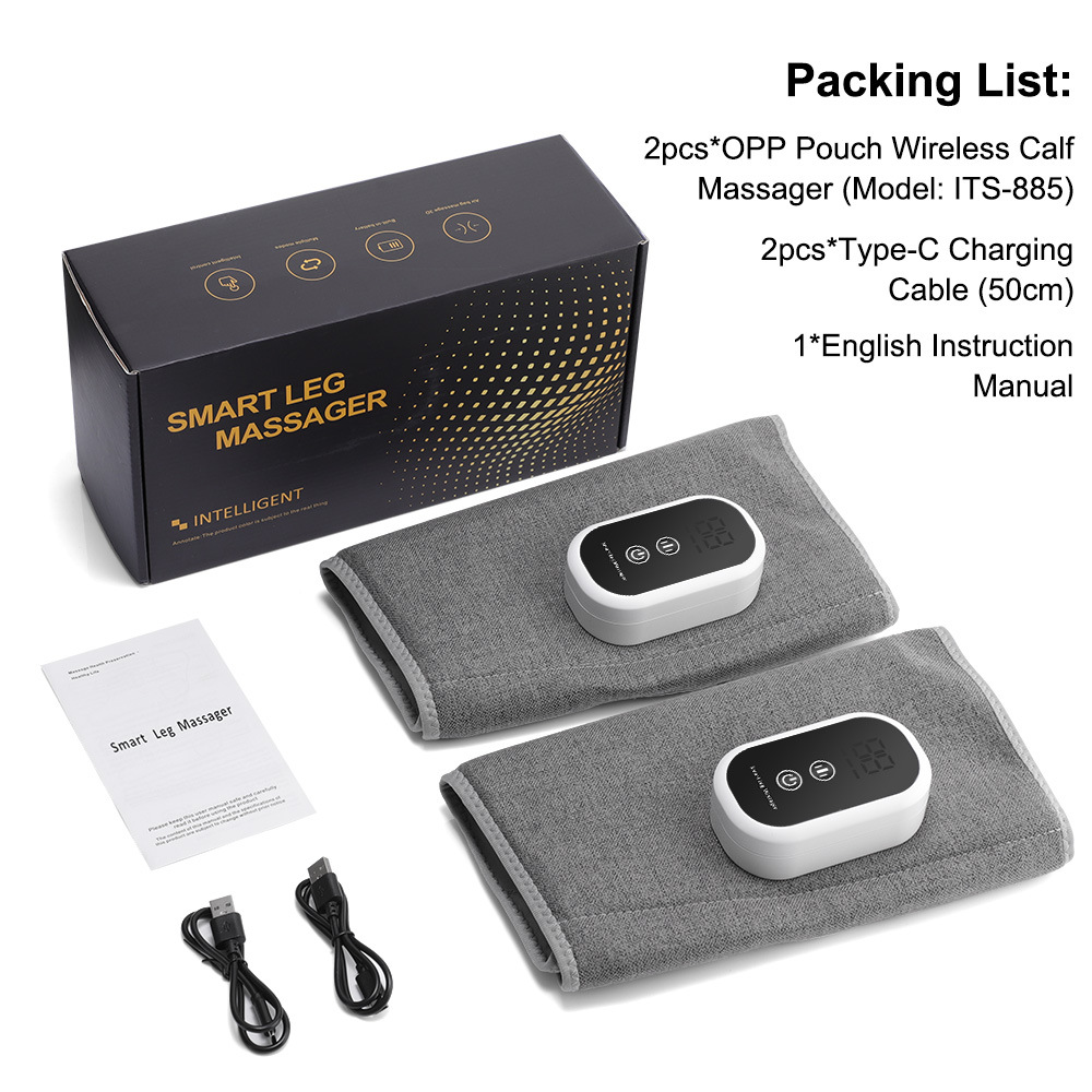 Cross-mold private mold leg massager multifunctional constant temperature hot compress leg beauty instrument electric air pressure dredging instrument calf massage