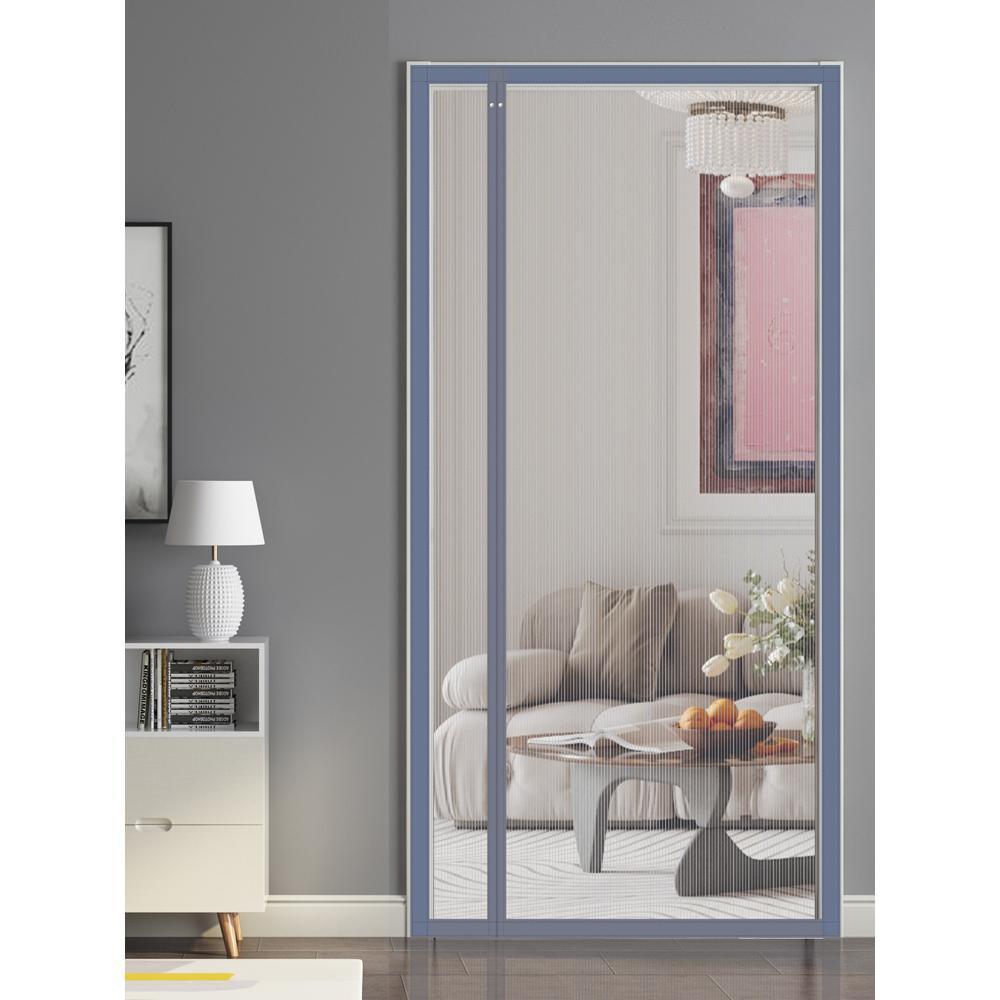 Занавеска от комаров с частичным открытием для летней спальни, магнитная лента по всей длине для защиты от мух, вентиляция, пылезащита, экран с липучкой