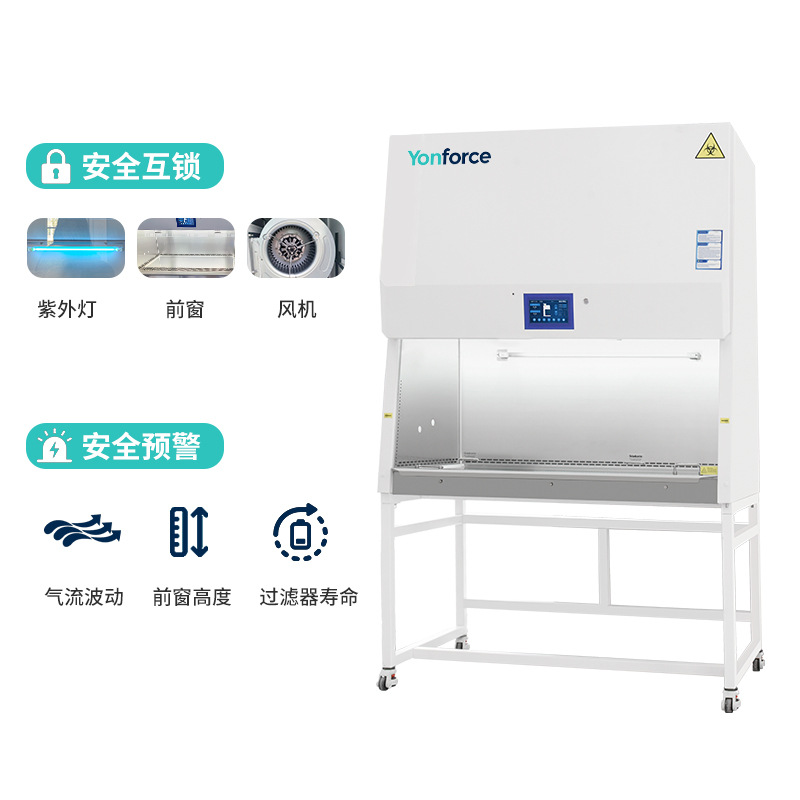 A2B2 Single, Double, and Triple-Person Ce Certified Fda Certified Laboratory All-Steel Level 2 Biological Safety Cabinet