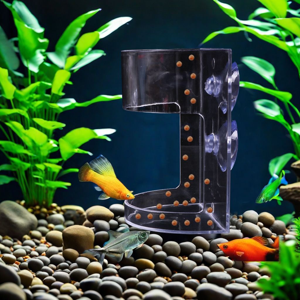 Parrot fish turtle fish tank fish food floating feeding ring suspended fish feeding ring koi large aquarium floating