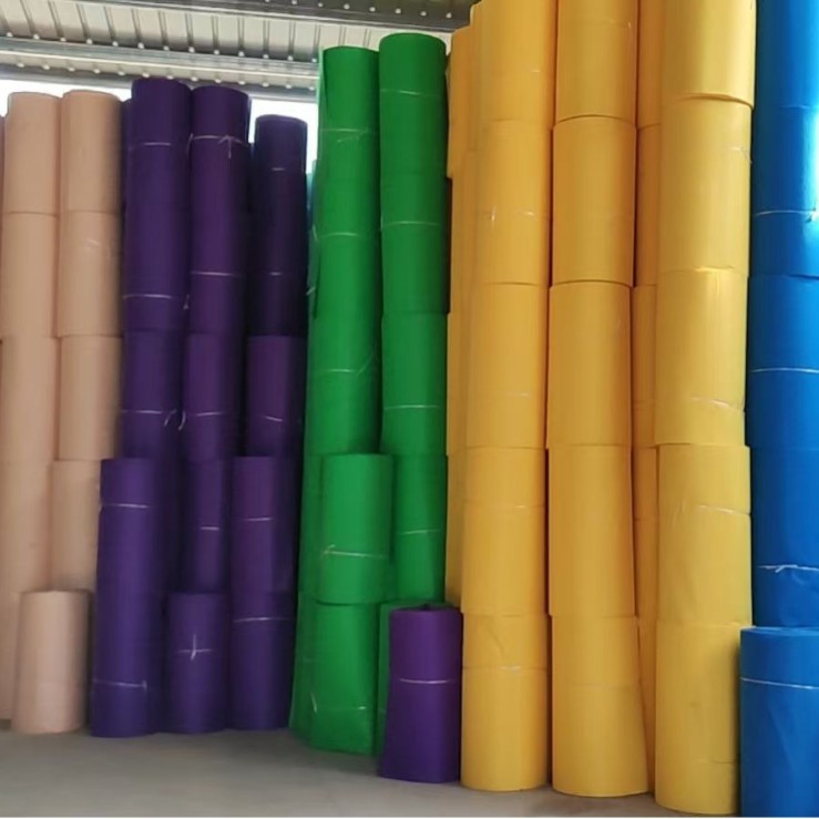 Non-Woven Colorful 1mm Fabric Kindergarten Kidsren DIY Handmade Materials 40 Colorful Decorative Felt Cloth Non-Woven Fabric