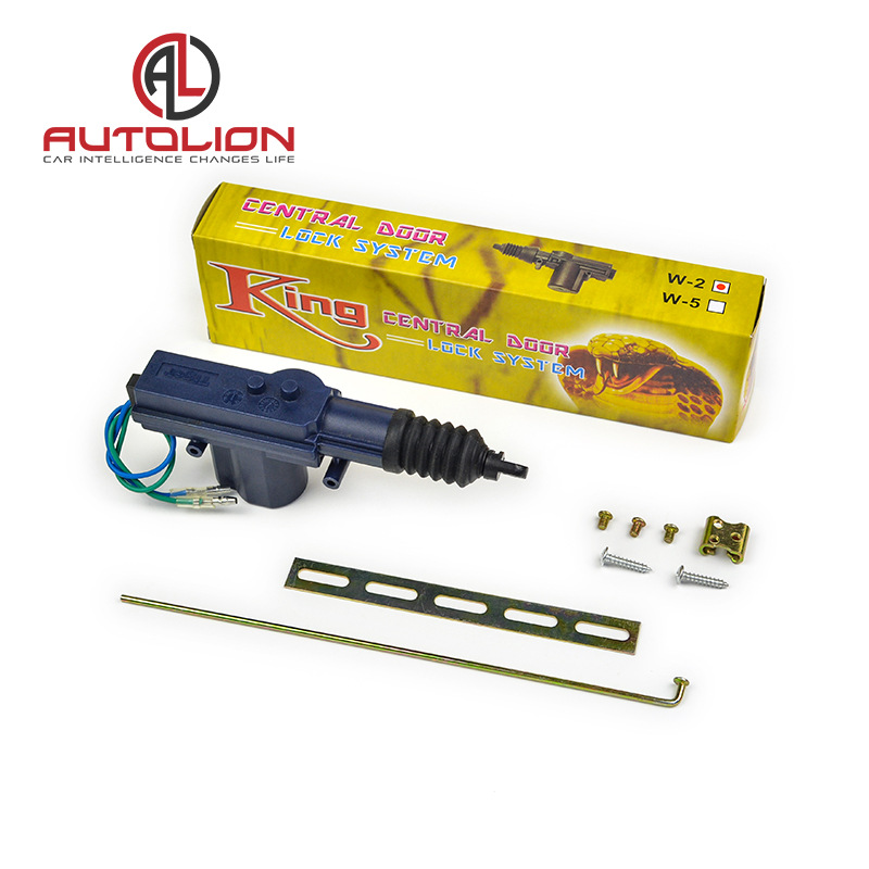 Замок центрального управления автомобиля с 2 проводами, универсальный мотор центрального замка