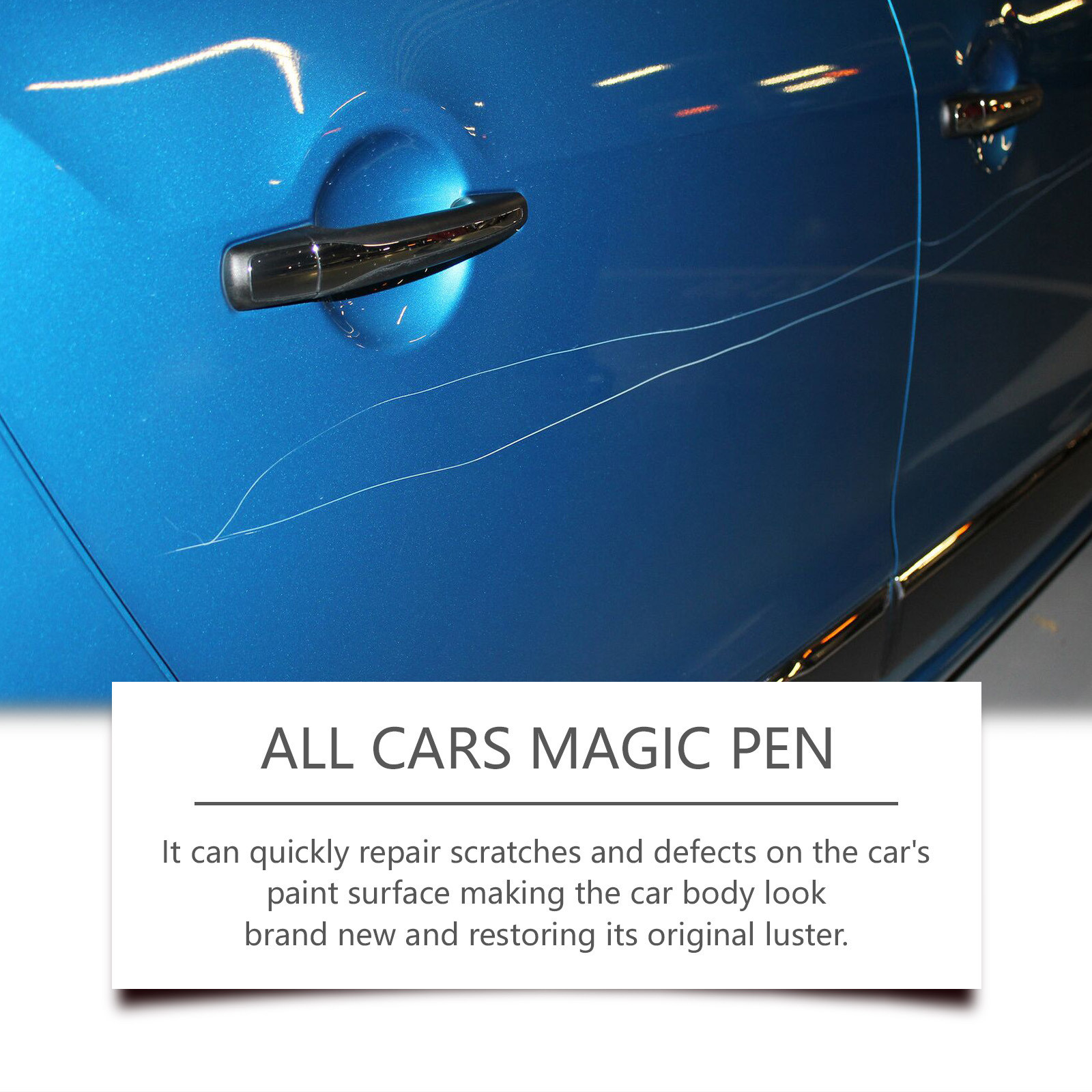 Rayhong Car Scratch Care Pen Car Paint Scratch Repair Renovation Polishing Color Touch up
