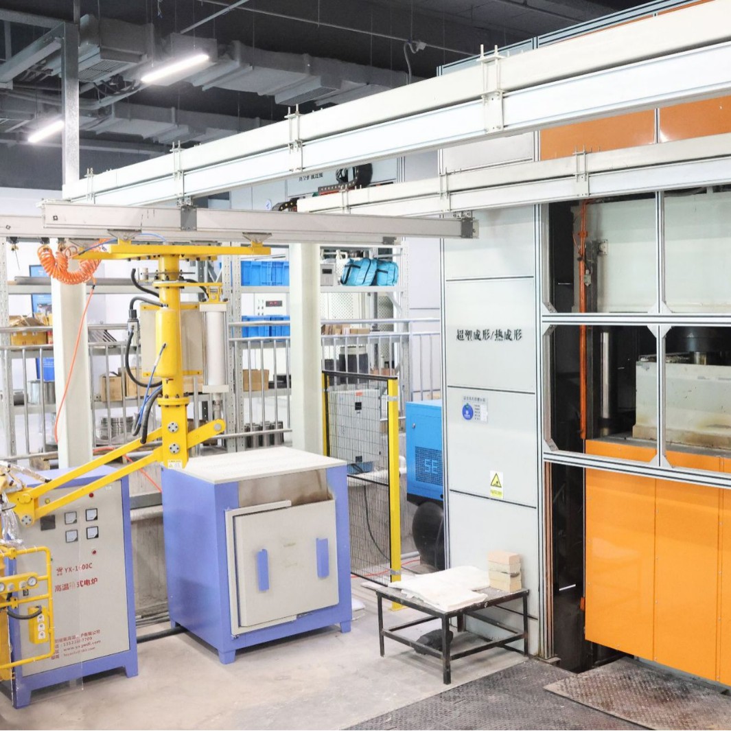 630t Thermoforming Titanium Magnesium and Other Diffuse Alloy Materials Complex Multilayer Structure Superplastic Forming