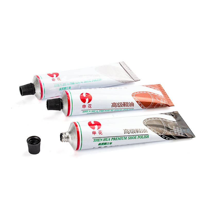 High-Quality Shoe Polish Shenhua Wholesale Leather Shoe Maintenance Oil Leather Care Nourishing Cream Shoe Wax Black Brown Colorless Shoe Polish Ha
