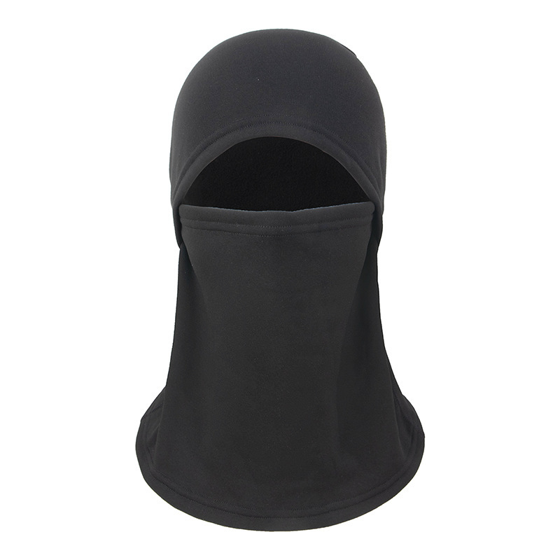Autumn and Winter Cycling Warm Mask, Multifunctional Neck Cover, Windproof Ski Hat, Elastic Velvet Sports Warm Hood