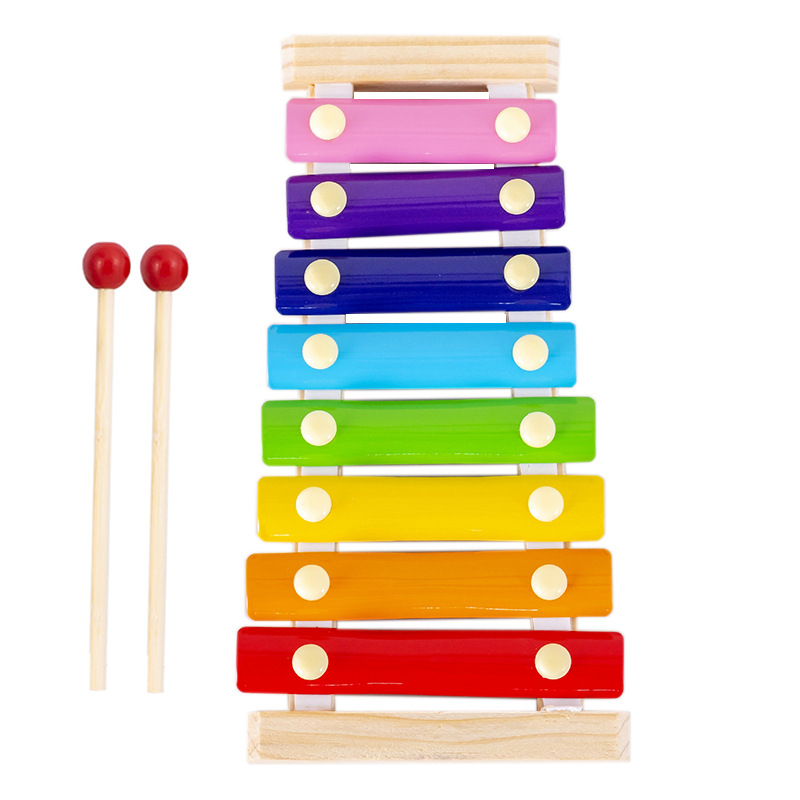 Children's Music Toys Knock Orff Percussion Musical Instruments Eight Tone Early Education Kindergarten Piano Music Toy Stall