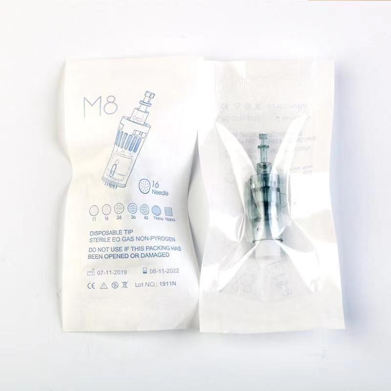 M8 Needle Small Black Pen Mts Nano Microcrystalline Head Microcrystalline Piece Electric Microneedle Needle Consumables