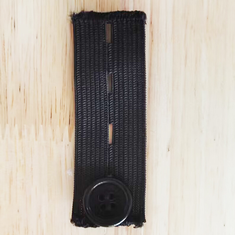 Pregnant Women's Pants Extension Buckle Trouser Head Extension Buckle Elasticity Extension Pants Elasticity Extension Black