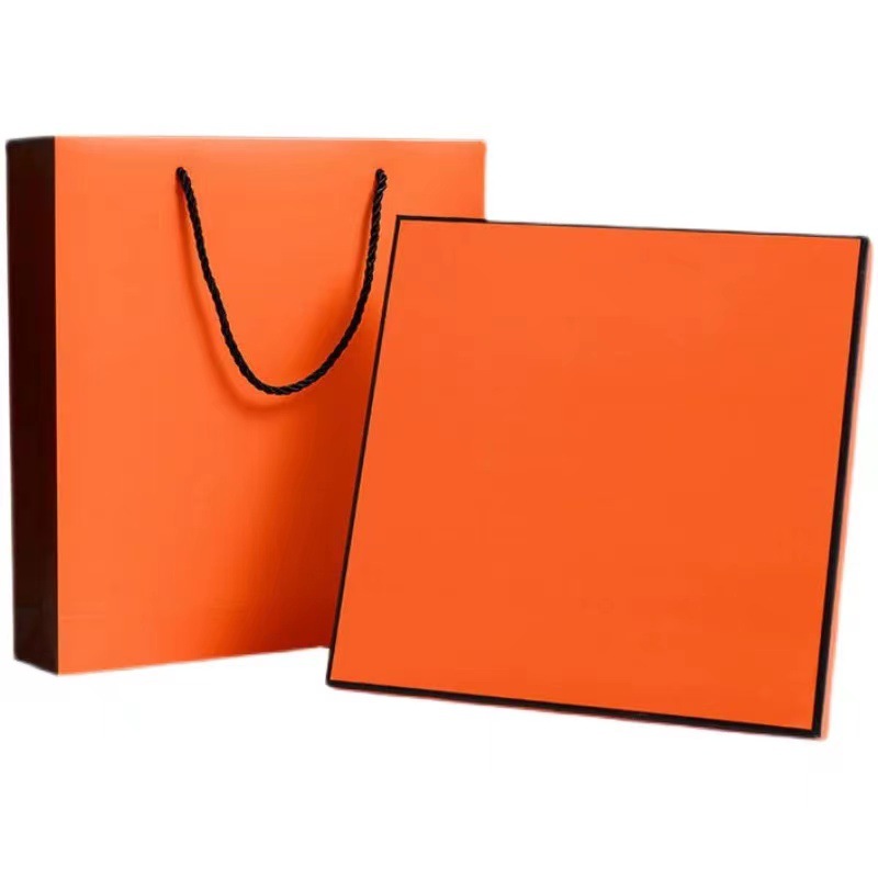 2025 high-end exquisite packaging scarf scarf special gift box creative packaging box handbag a variety of styles