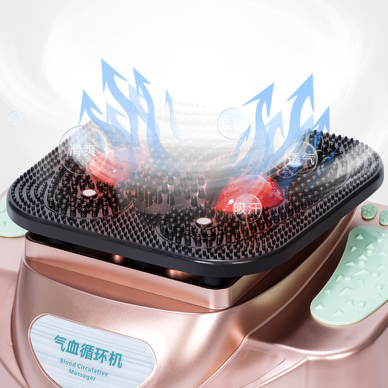 Foot high-frequency vibration qi and blood circulation machine household automatic foot qi and blood massage instrument foot massage machine
