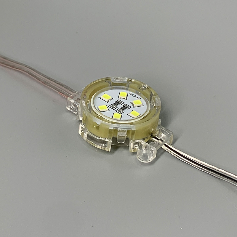 3cm LED point light source plaque advertising door signboard horse running light pixel light outdoor waterproof light building lighting