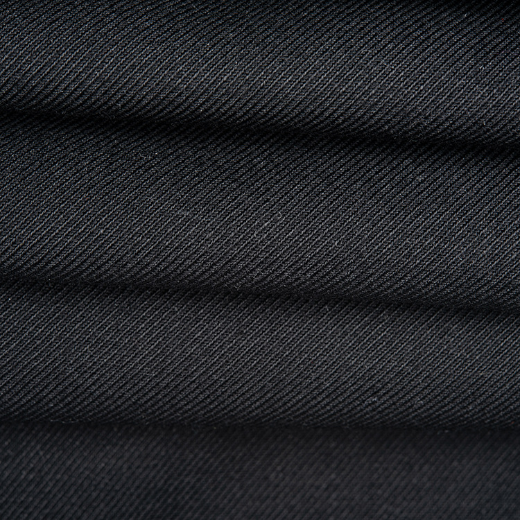 Encrypted satin back twill Serge 480g coarse twill TR business frock padded suit fabric wholesale