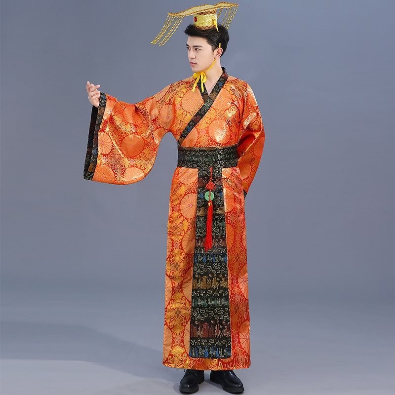 New Costume Performance Clothing, Adult Prince Clothing, Dragon Robe, Han Dynasty Emperor, Studio Theme Clothing, Han Dynasty Men's Clothing