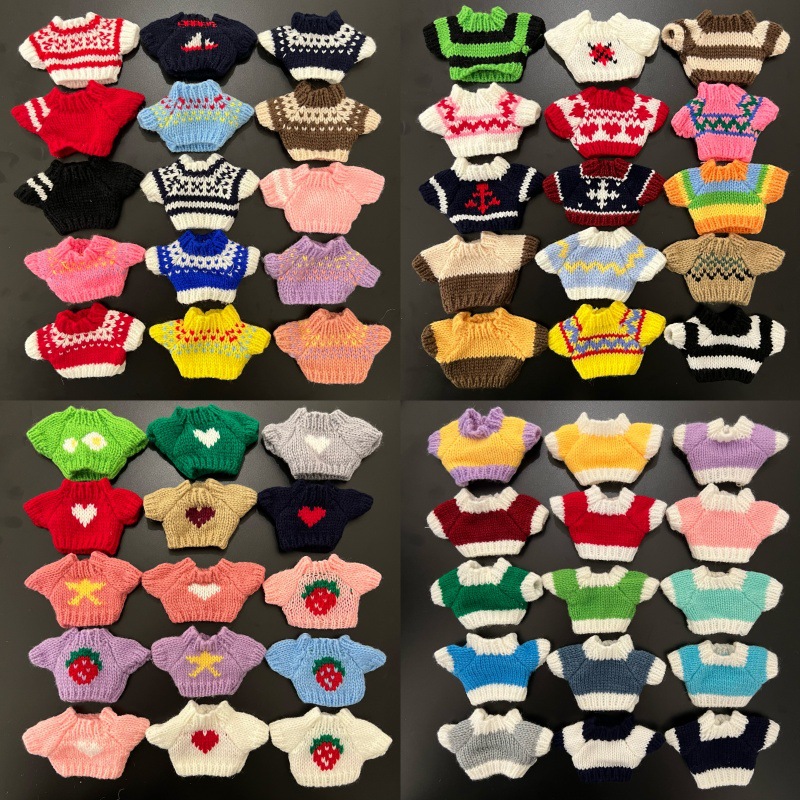 Doll Loubu Little Sweater 10- 14cm Cotton Doll Clothes West Highland Sherry Rose Master Dog Dress up