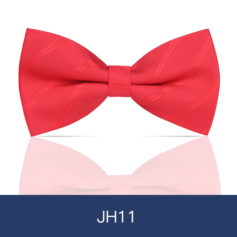 Wedding Tie for Men Korean Style Groom Wedding Best Man Men's Tie British Black Bow Tie Red Bow Tie