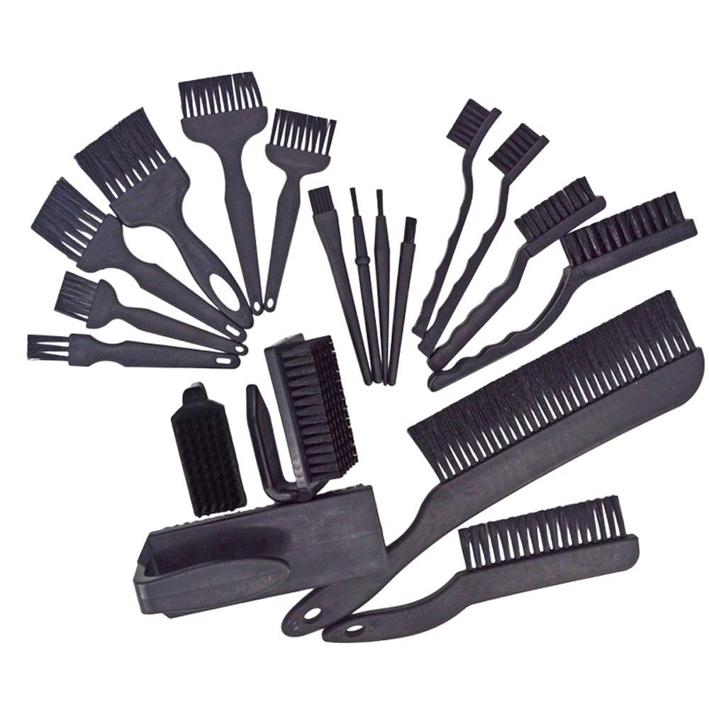 Anti-static BrUsh IndUstrial CircUit Board Cleaning Black Anti-static ESD Crank ToothbrUsh-shaped U-shaped RoUnd Handle BrUsh