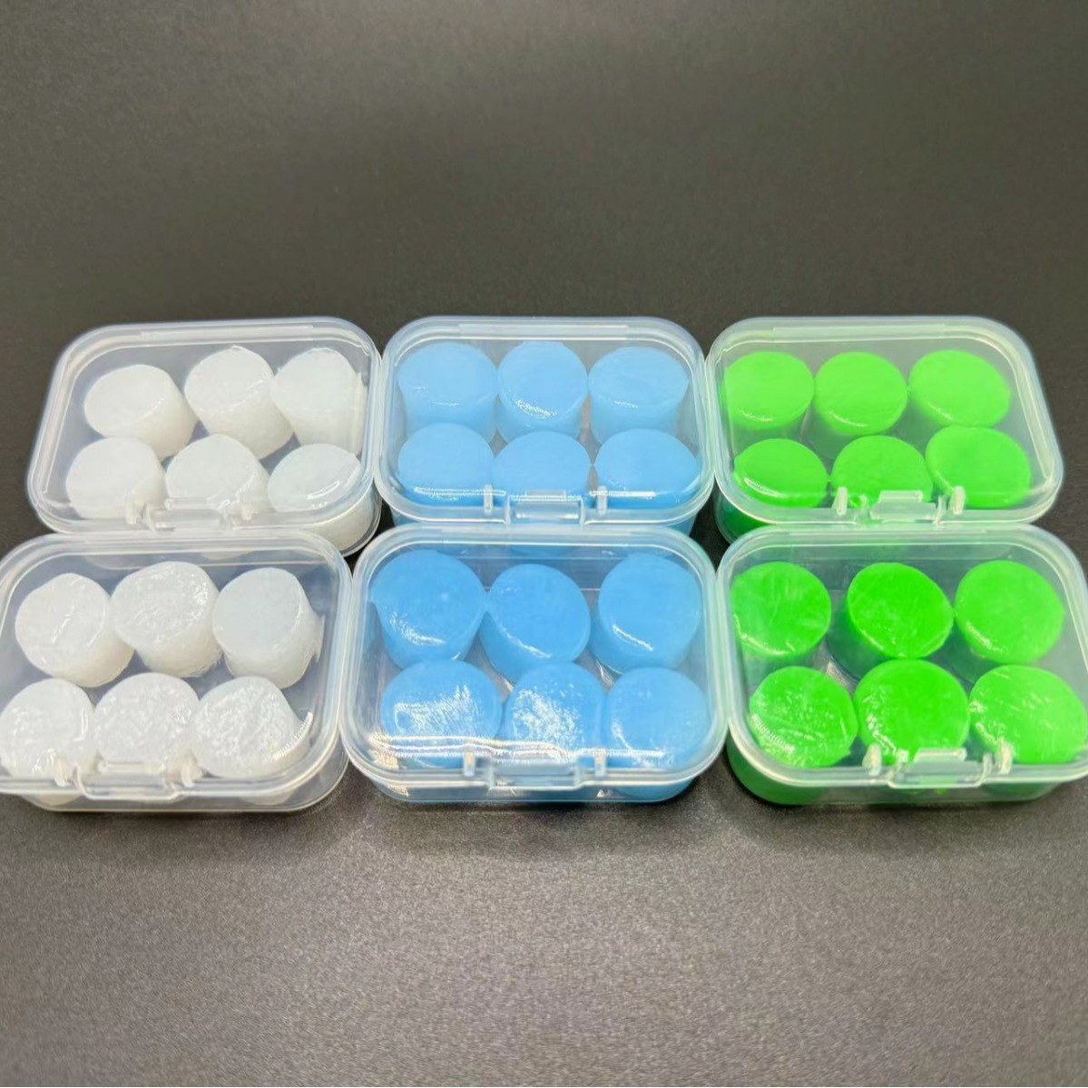 Silicone clay earplugs soft silicone plastic earplugs anti-noise soundproof dustproof Waterproof swimming earplugs 2.6 g/piece