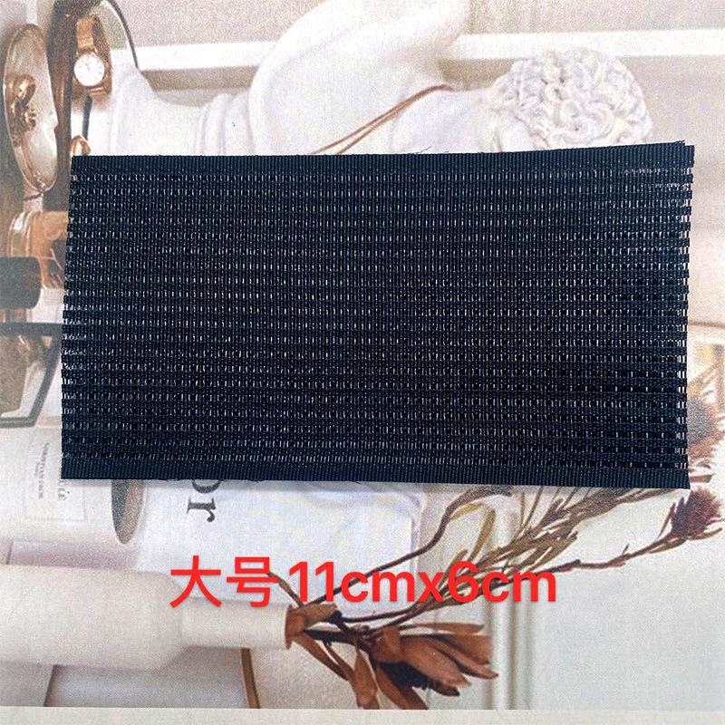 In stock wholesale diy Velcro headdress hair accessories geometric black Velcro work broken hair stickers bangs stickers
