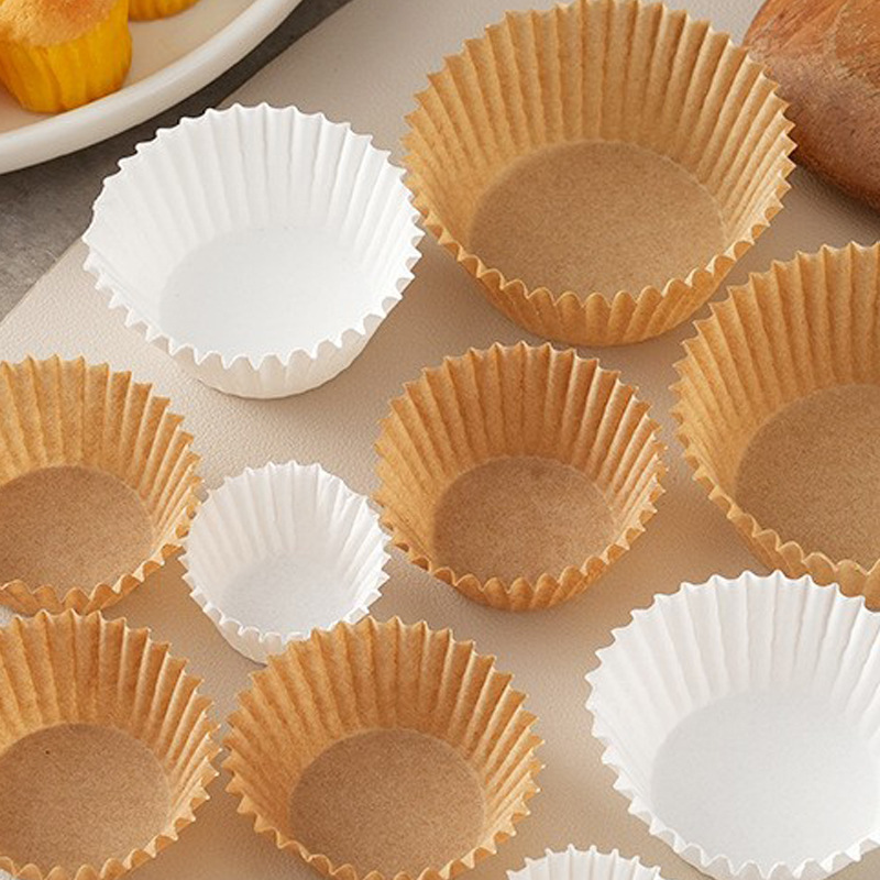 Кастомизированные бумажные подкладки для фруктовых снежных лунных тортов, маслоотталкивающие, антипригарные, протекания, термостойкие бумажные чашки для тортов