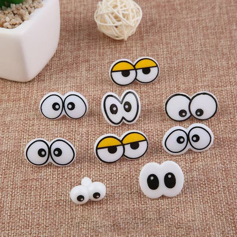 модные игрушечные аксессуары пластиковые глаза мультяшные глаза в наличии от производителя