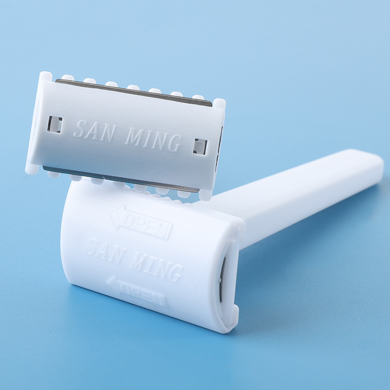 Одноразовый стерильный двусторонний бритвенный нож для подготовки кожи (лезвие из нержавеющей стали)